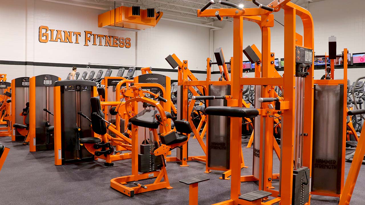 Giant Fitness Cardio and Weight Machines